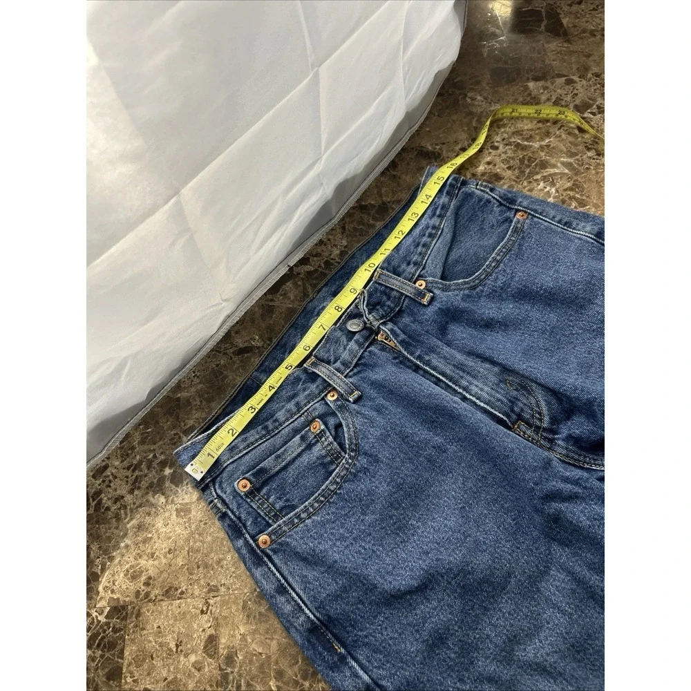 Levi's 505 Men's Straight Leg Jeans Size 32x29 Blue Denim Casual
